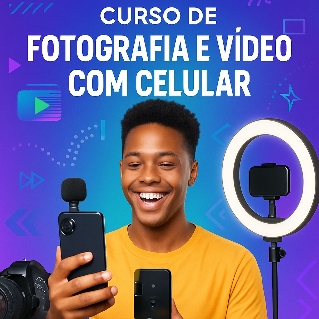 Curso de Fotografia e Vídeo com Celular